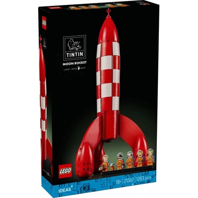 LEGO® Ideas 21367 Tintin® a raketa na Měsíc