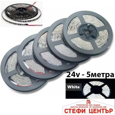 Paolo Диодна лента 5метра 24v - бяла