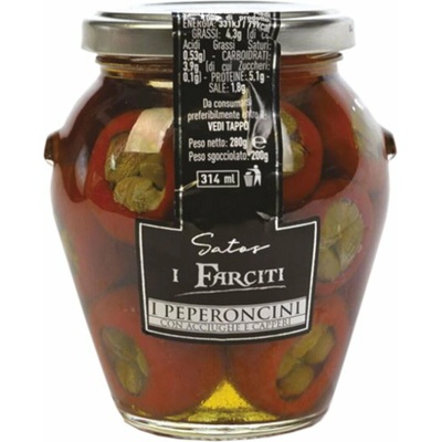 Satos papriky s ančovičkami a kaparami 314 g