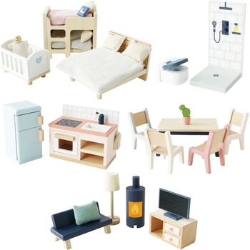 Le Toy Van Nábytok Starter Daisylane kompletný set do domčeka