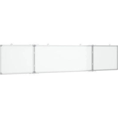 vidaXL Magnetická skládací tabule 200 x 40 x 1,7 cm hliníková