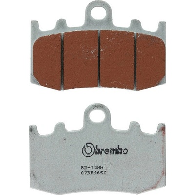 BREMBO sada brzdových destiček, kotoučová brzda BMW K 75, 1200LT, 1200GT, 1200R, 1200RS, 1200S 91-06, R 1100S, 1150RT, 1100S INTEGRAL ABS, 1150RS, 850RT, 1200R 00-12 (07BB26SC) – Hledejceny.cz