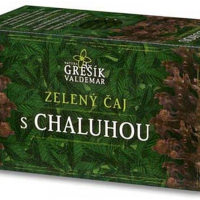Grešík Zelený čaj s chaluhou 20 x 1,5 g