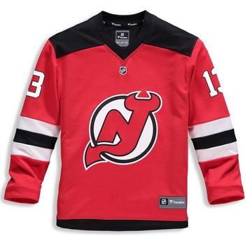 Fanatics Branded Detský Dres #13 Nico Hischier New Jersey Devils Replica Home Jersey