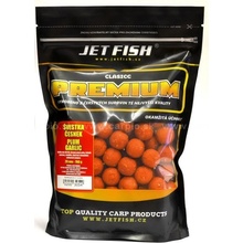 Jet Fish Boilies Premium Clasicc 700g 20mm slivka cesnak