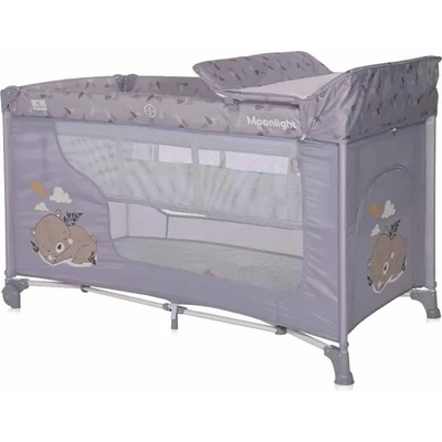 Lorelli Бебешка кошара на 2 нива Lorelli - Moonlight, Grey dream (10080412365)