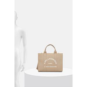 KARL LAGERFELD чанта tote дамска от памук K/RSG (A1W50010) - answear - 234,50 лв