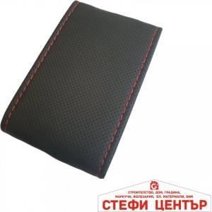Paolo Калъф шиещ Boss - черен с червено перфориран (21183) - steficenter