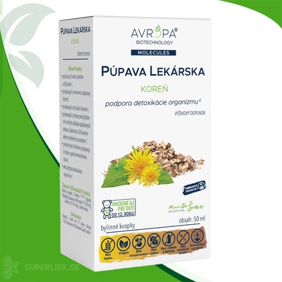 Avropa PÚPAVA LEKÁRSKA koreň bylinné kvapky 50 ml