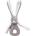 BabyJem Бебешка дрънкалка BabyJem - Заек, 29 х 27 cm, сив (842)
