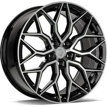 79WHEELS SV-K 8,5x19 5x114,3 ET40 black front polished