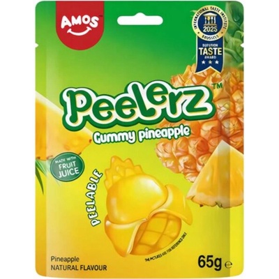 Amos Peelerz želé cukríky s príchuťou ananásu 65 g