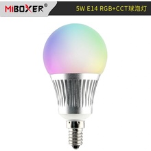 MiBoxer FUT013 Smart LED žiarovka E14, 5W, RGB+CCT, RF 2,4GHz
