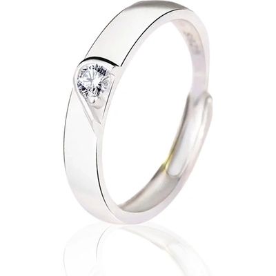 Majya Stříbrný nastavitelný prsten PAULA 10355