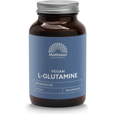 Mattisson Healthstyle Л-Глутамин 500 mg 90 капсули | Mattisson Healthstyle (MT4169)