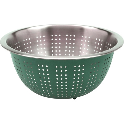EH Excellent Houseware Kuchyňský cedník, Ø 24 cm zelený