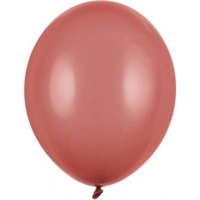 Party Deco Пастелен латексов балон - бургунди - 30 см (sb14p-086)