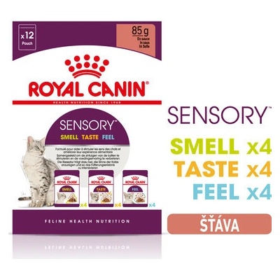 Royal Canin Sensory Smell / Feel / Taste gravy 12 x 85 g