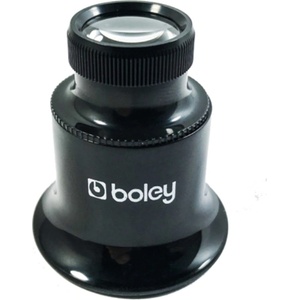 Boley Лупа за часовник Boley x15 с черна пластмасова рамка