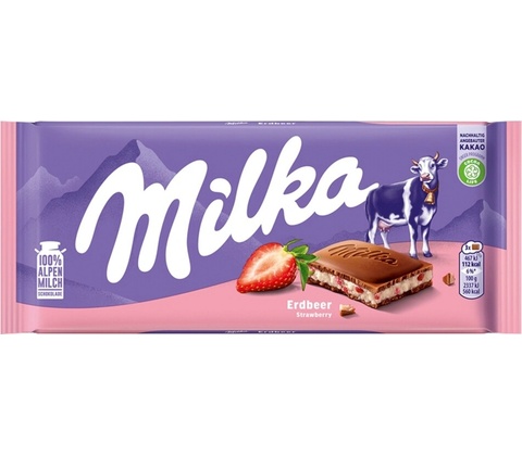 Milka Strawbery 100 g