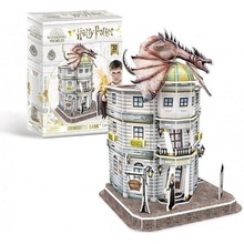 CubicFun 3D puzzle Harry Potter Šikmá ulička Gringotts Banka 95 ks