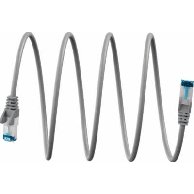 Goobay 79418 Patch S/FTP Kat: 6a RJ45 vidlice z obou stran lanko Cu