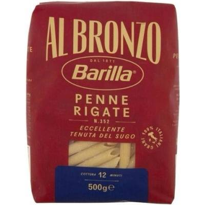 Barilla sušené bezvaječné těstoviny penne al bronzo 500g
