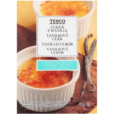 Tesco Vanilkový cukor 8 g