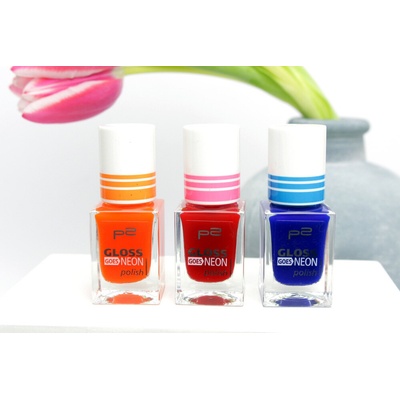 p2 Cosmetics / Gloss Goes Neon polish / lak na nehty Varianta: 060 carousel