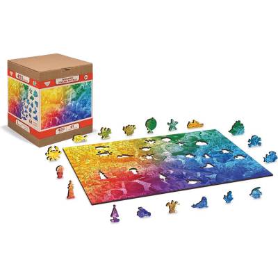 Wooden City - Puzzle Tropical Fish - 400 piese