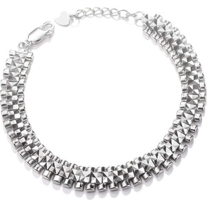 Silenti Jewelry Сребърна гривна "Самоувереност
