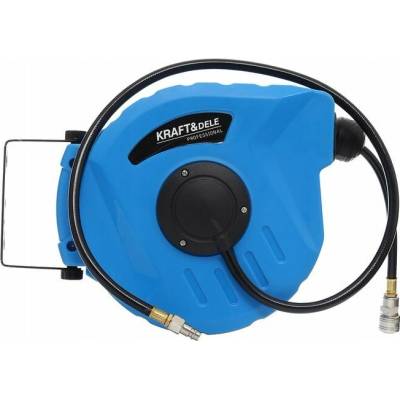 KRAFT&DELE Buben s kompresorovou, samonavíjecí hadicí 30m, 3/8" KRAFT&DELE KD1462