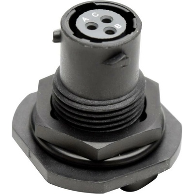 Amphenol RTS 7 8N 3S kulatý faston, 1 ks