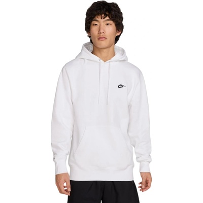 Nike CLUB BB PO Hoodie bílá FN3859-100
