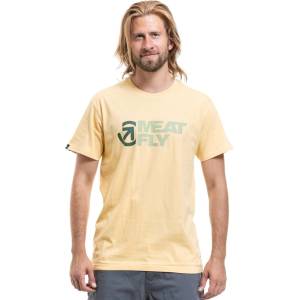 Meatfly Мъжка тениска Meatfly Revital Cornsilk Meatfly | Zhalt | МЪЖЕ | S