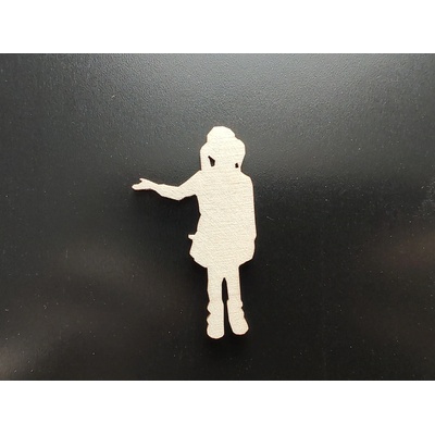 Drevená postava / dievča 6cm