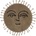 ferm LIVING Килим Sun 70 см тъмнобежов (1104265899)
