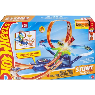Hot Wheels The Hot Ones Vzdušná kraksa Sada koľají