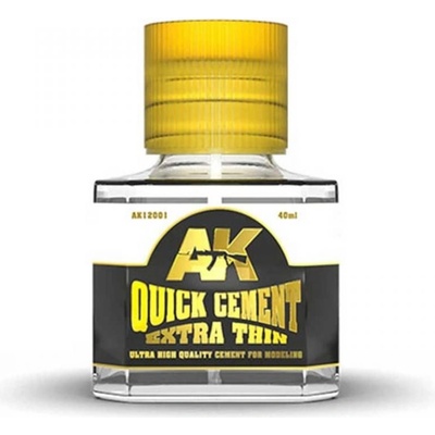 AK-Interactive AK12001 QUICK CEMENT EXTRA THIN 40ml – Zboží Dáma
