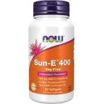 NOW NOW Vitamin E-400 IU (Sun-E), 60 Softgels