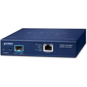 PLANET XT-905A 1-Port Оптичен SFP+ Мрежов Превключвател Синя Метална Кутия (XT-905A)