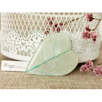 Meganflo Брошка листо сърце