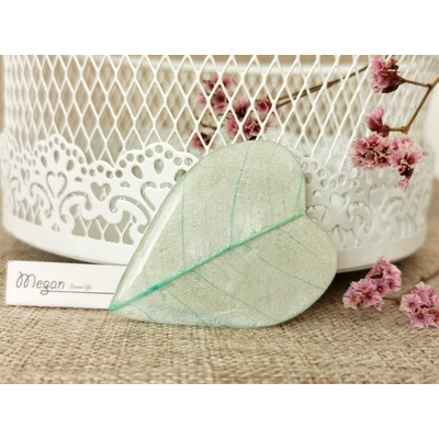 Meganflo Брошка листо сърце