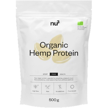 nu3 Organic Hemp Protein - 500 г