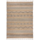 Flair Rugs Jubilant Medina Jute Natural/Grey Šedá