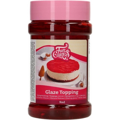 Cakesupplies Zrkadlová poleva RED červená 375g