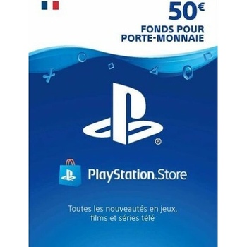 PlayStation predplatená karta 50 € FR