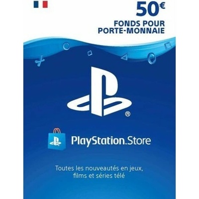 PlayStation predplatená karta 50 € FR