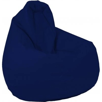PUFRELAX Пуф, круша за деца 4-14 г. , 160л. Nirvana Light - Teteron Indigo, За открито, Перящ се калъф, Пълнеж от Полистиролни перли