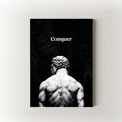 Conquer Velikost: 50x70 cm, Rám: Bez Rámu